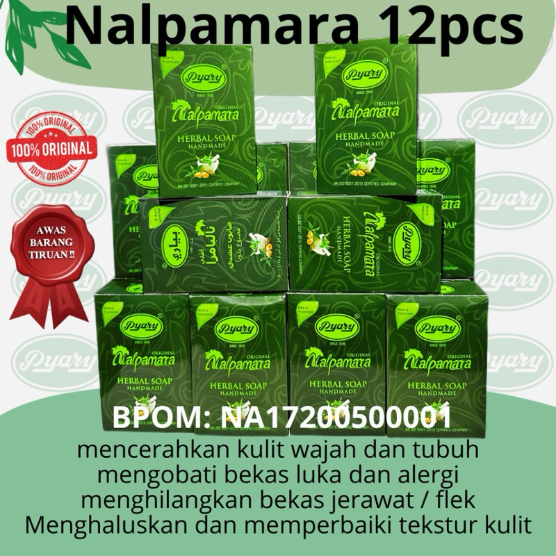 12 PCS NALPAMARA PAKET USAHA SABUN PYARI NALPAMARA ORIGINAL