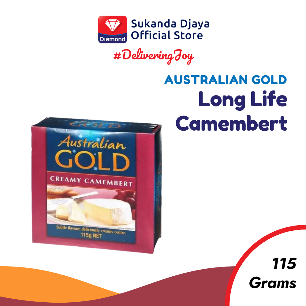 

Australian Gold Keju Cheese Long Life Camembert 115 Gr