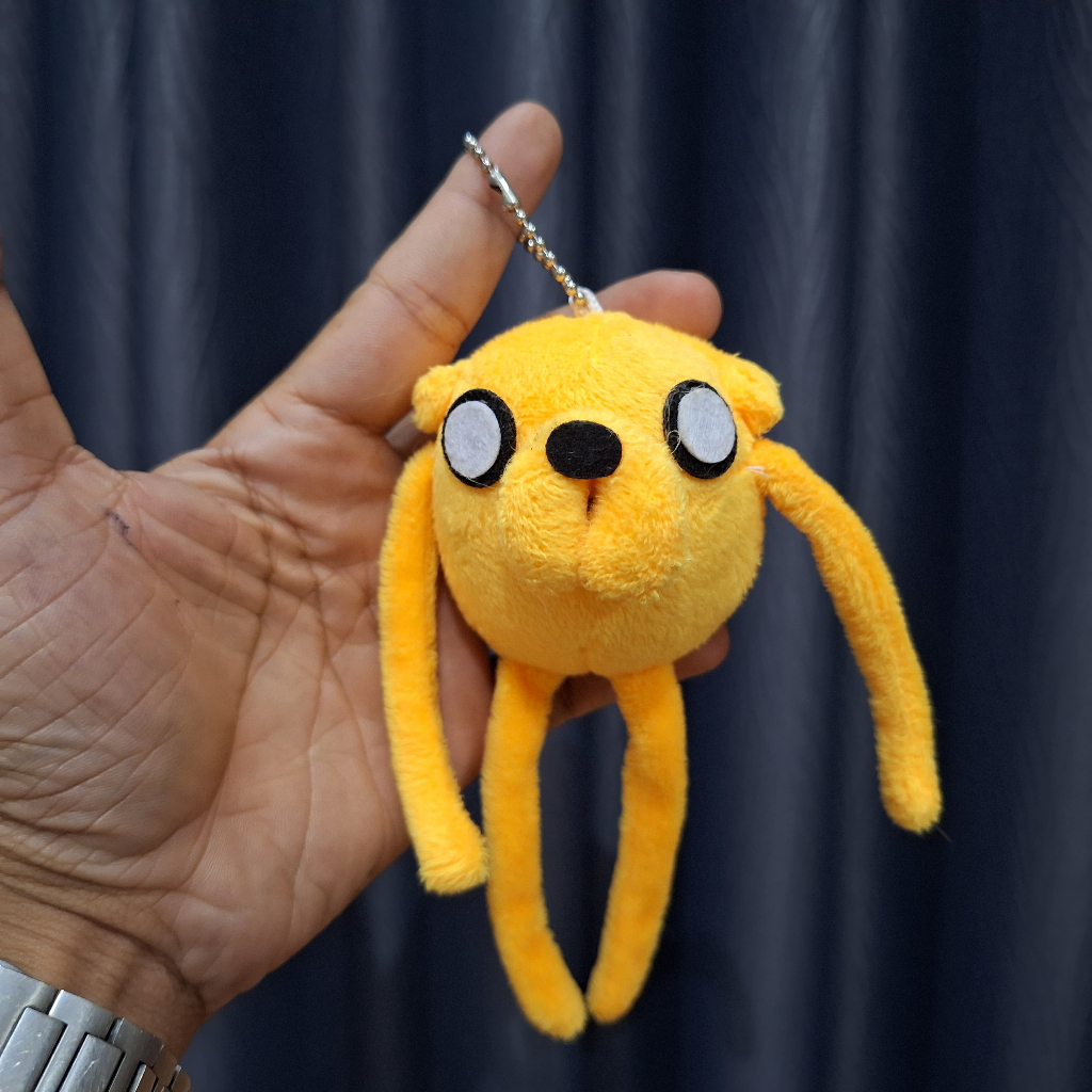 Boneka Jake The Dog Kecil Anjing Adventure Time Cantik Lucu Gantungan