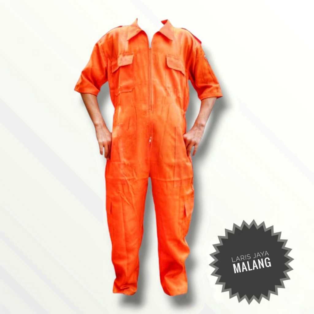 Wearpack lengan pendek / Katelpak lengan pendek/ Coverall Lengan Pendek