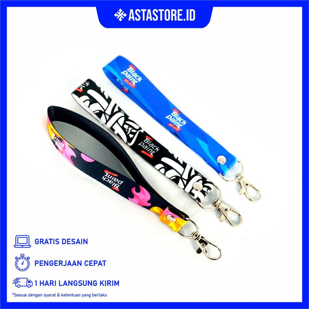 GANTUNGAN KUNCI LANYARD CUSTOM SATUAN