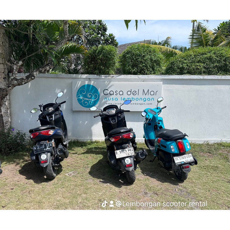 sewa motor di lembongan