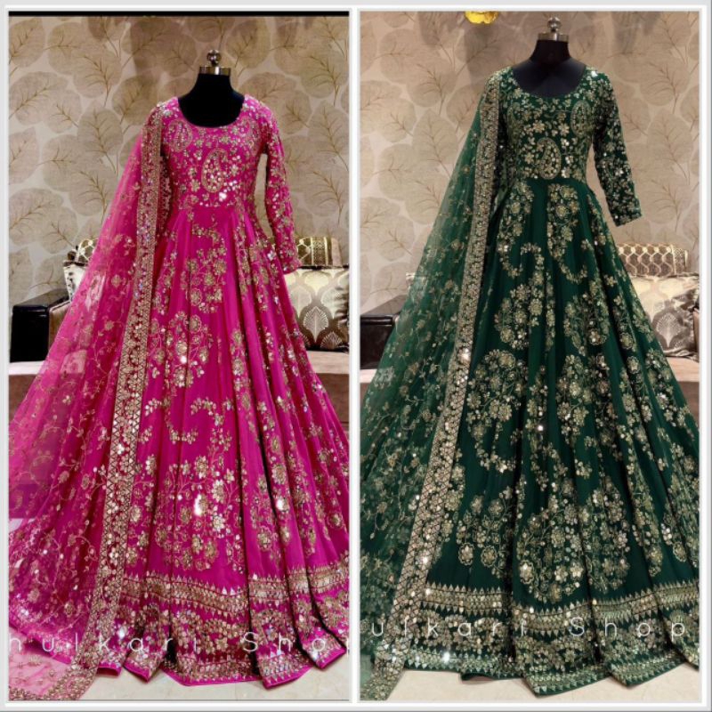 Dress sutra chinon india import wanita