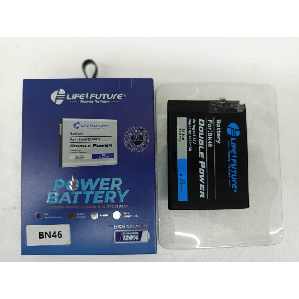 Baterai lf xm BN 46 / Batre rm 7 / Batre rm note 8  (BIG) - RAJA PONSEL SERANG