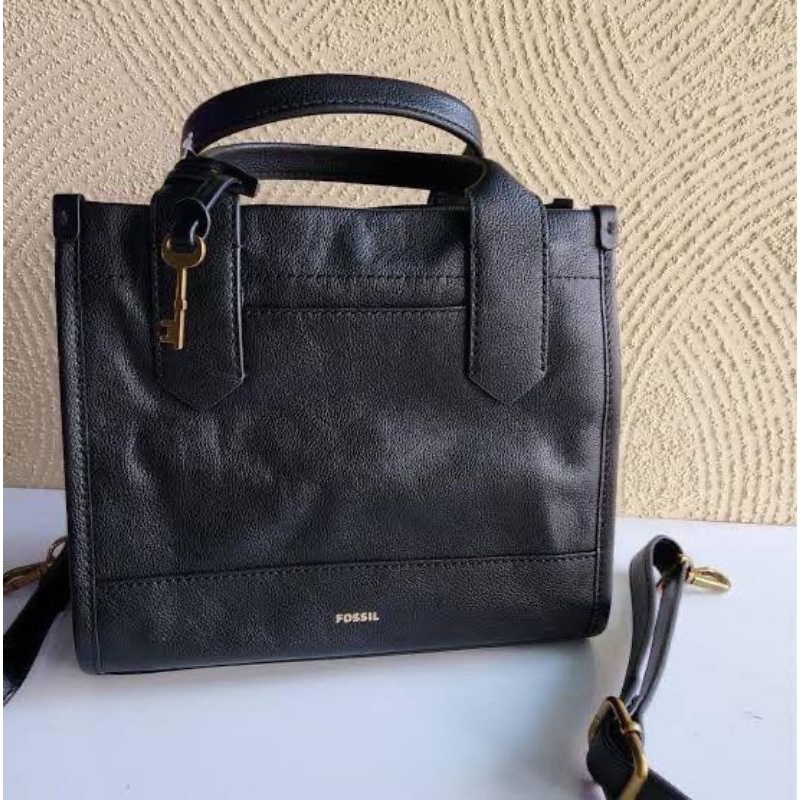 Tas Wanita FossilOriginal Kyler Satchel Black