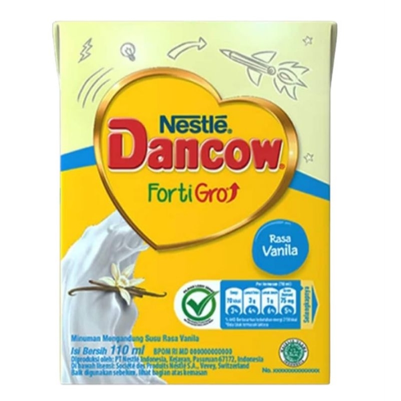 

Dancow FortiGro Susu UHT Vanila 110 ml