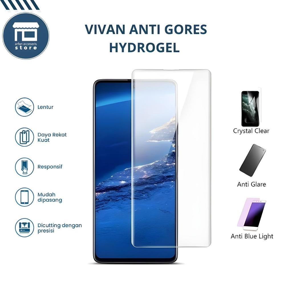 Vivan Hydrogel Vivo Y12a - AntiGores Terbaik Untuk Smartphone