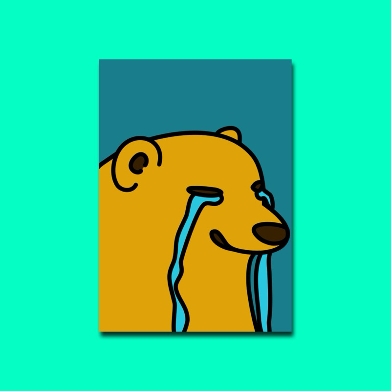

Art Print Anjing Nangis | Raina Pulang