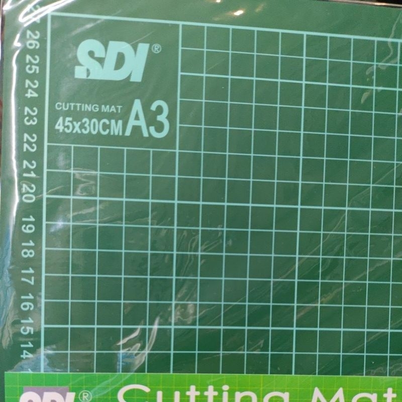 

SDI 1007 Alas Potong A3 ( 18" x 12" ) Cutting Mat A 3 ( 450mm x 300mm )