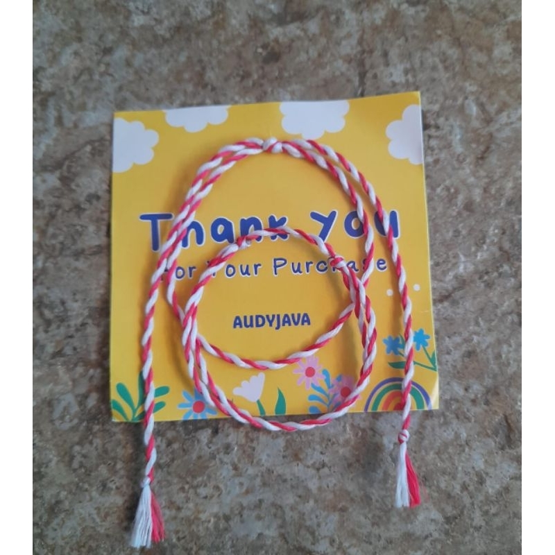 GELANG TRIDATU MERAH PUTIH