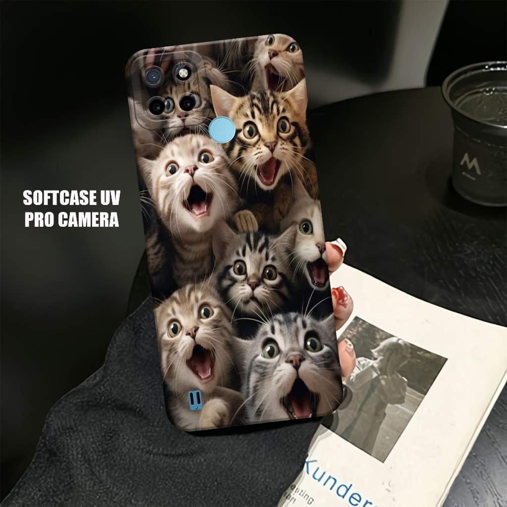 Case REALME C21 - C21Y - REALME C21 - C21Y  Terbaru - Softcase REALME C21 - C21Y - Softcase Pro Came