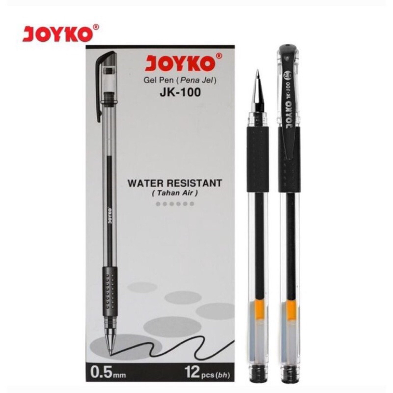 

Bolpen || Gelpen || Pulpen gel HI-TECH joyko JK-100 joyko JK-100NT ( 12 PCS )