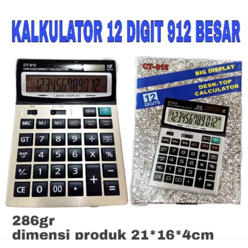 

KALKULATOR 912 BESAR