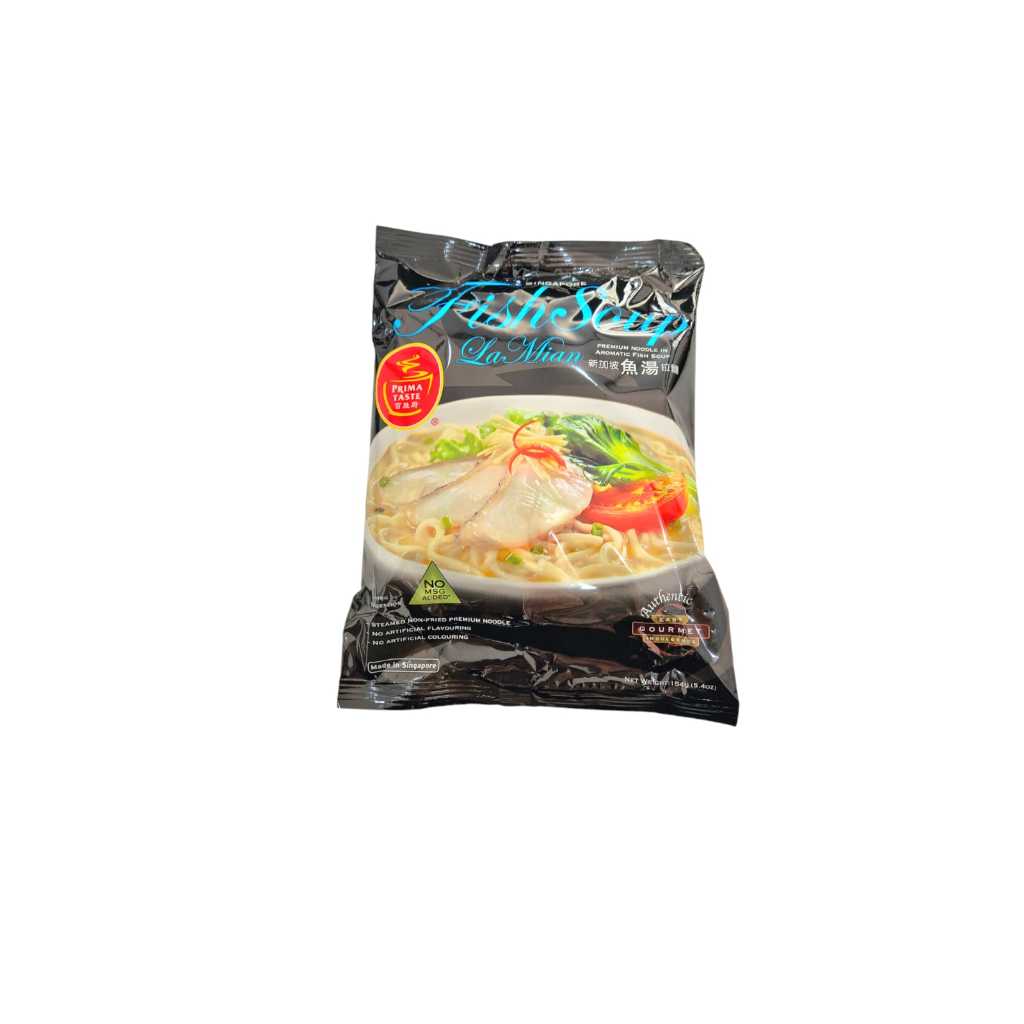 

Singapore Fish Soup La Mian Prima Taste Instant Noodle Mie