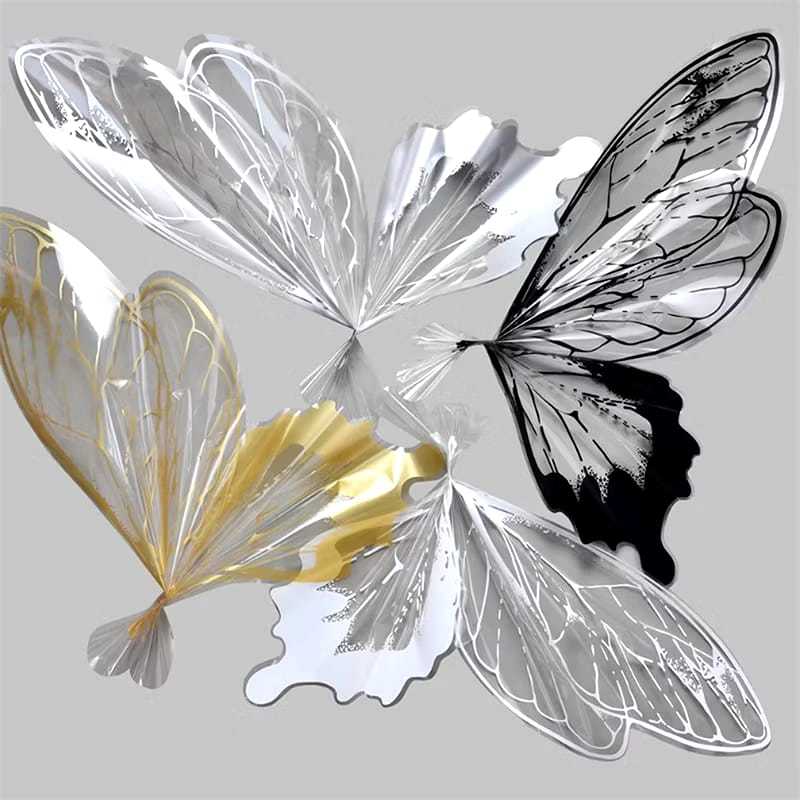 

(10 SET) Cellophane Kertas Buket Butterfly Wings Wrapping