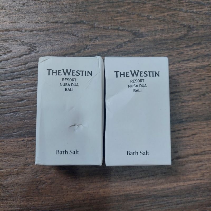 BATH SALT WESTIN RESORT HOTEL BALI