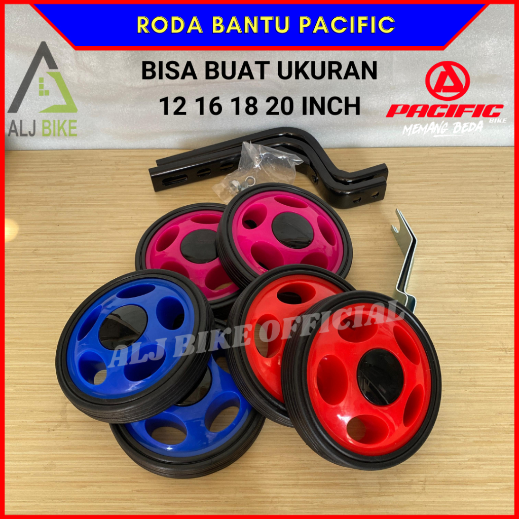 Roda Bantu Samping Sepeda Anak 12 1618 20 Pacific