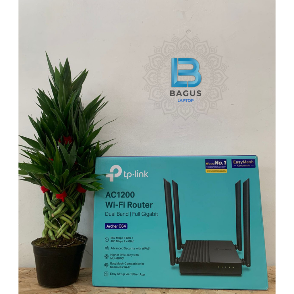 TP-Link Archer C54 AC1200 Dual Band Wi-Fi Router 4 Antena