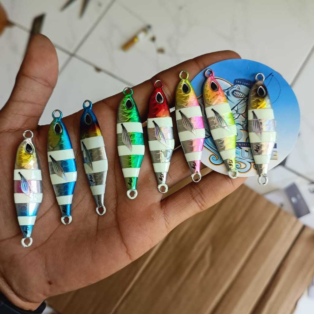 Umpan pancing Micro jig 15gram micro jig 10gram 20gram micro jig metal jig umpan pancing micro jig m