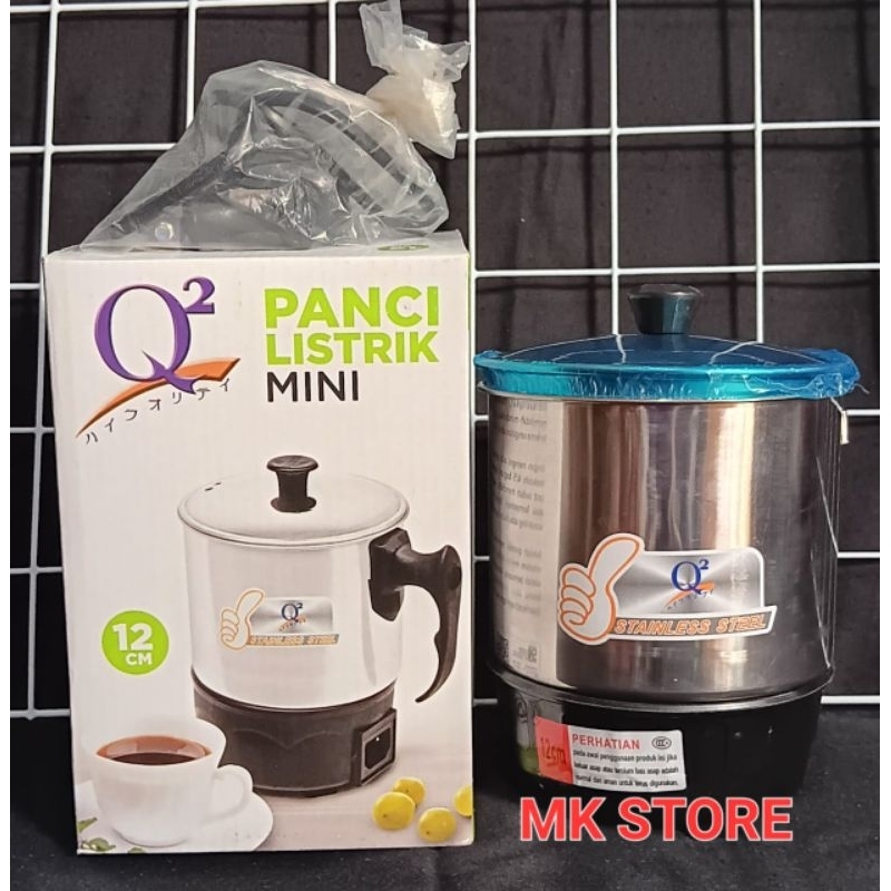 Mug Elektrik/Panci Listrik 12Cm /Pemanas Air/Panci Rebus Air/Indomie
