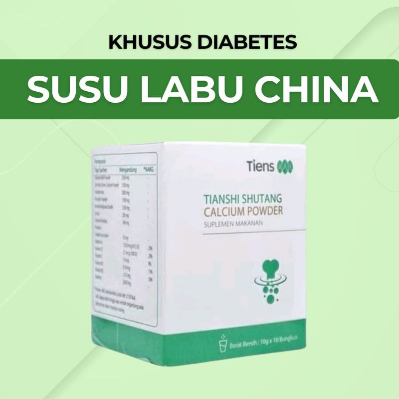 

SUSU LABU CHINA DIABETES-SUSU KHUSUS DIABETES SHUTANG KALSIUM POWDER-MENGOBATI GULA DARAH TINGGI