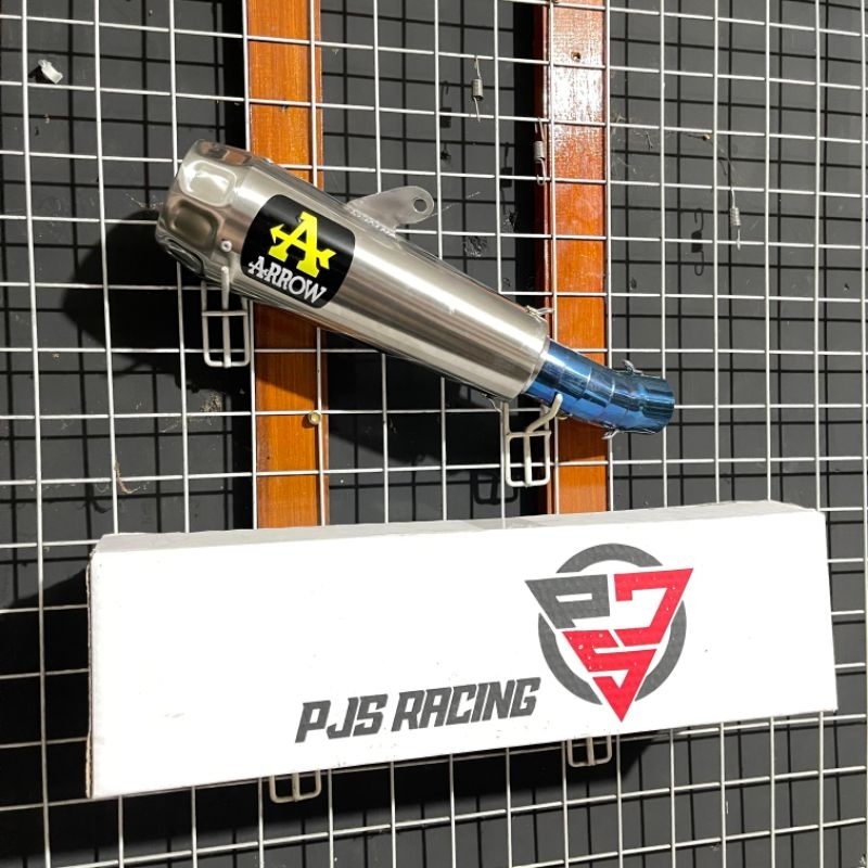 knalpot slip on arrow for zx25rr/zx4r/zx25r new ( pnp )
