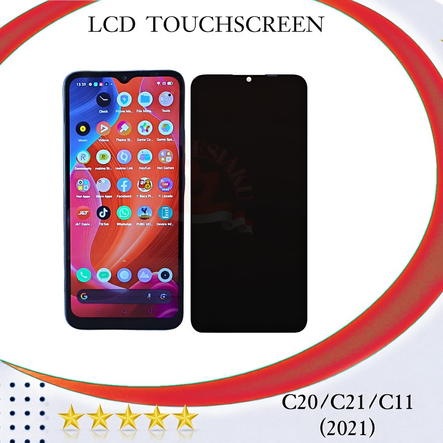 LCD TOUCHSCREEN OPPO REALME C20 C21 C11 (2021) FULLSET ORIGINAL 100℅ NEW
