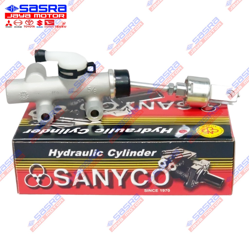Clutch Master Assy Dutro|Dyna 2010-2021 Alumunium SANYCO - Master Kopling Atas/CM Assy SNC.31420-371