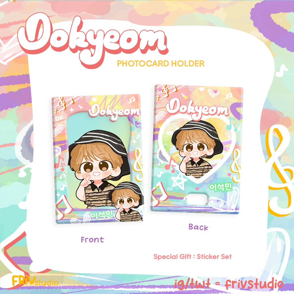 DOKYEOM SEVENTEEN PHOTOCARD HOLDER