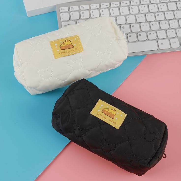 

Minzy - Kotak Pensil Chesee Kapasitas Besar / Kotak Pensil Kanvas Kawaii / Pouch Penyimpanan Alat Tulis