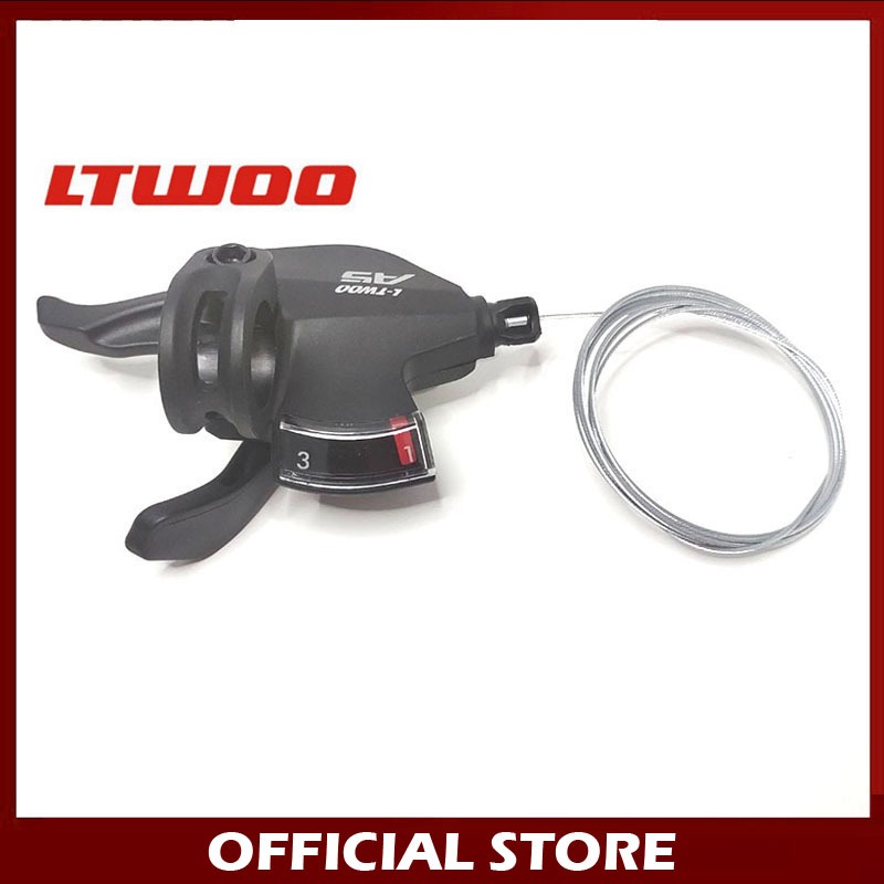 Ltwoo A5 Shifter 3 Speed Kiri Model Angka Setara Shimano Acera Alivio