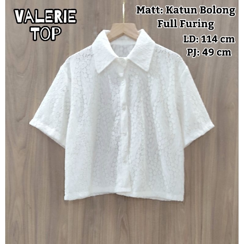 VALERIE TOP • KATUN BOLONG FULL FURING •