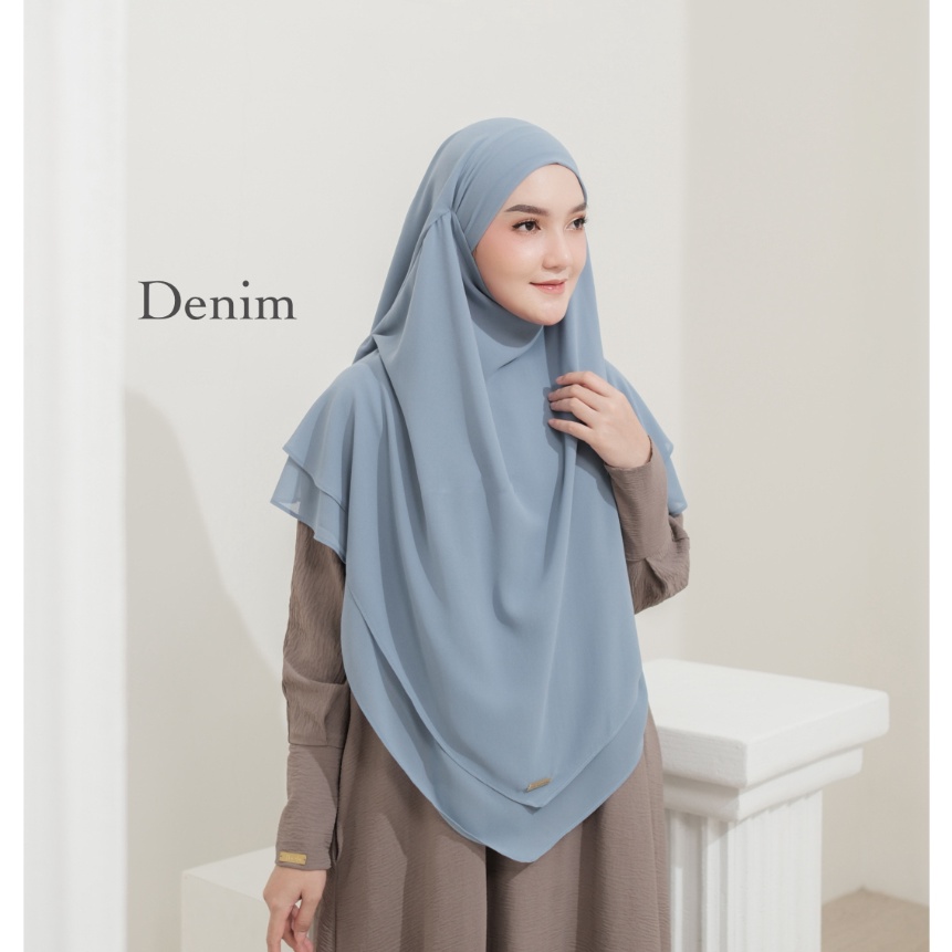 Murah PROMO Hijab Jilbab Kerudung Instan Niqab Cadar Siti Aisyah French Khimar Syari Ceruti Babydoll