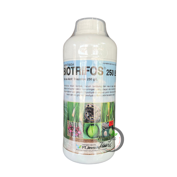 Insektisida Biotrifos 250EC 1 Liter Triazofos Jirona Agritama