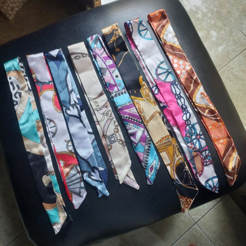 syal tas / pita tas untuk hiasan tas jali tas talikur tas rajutan