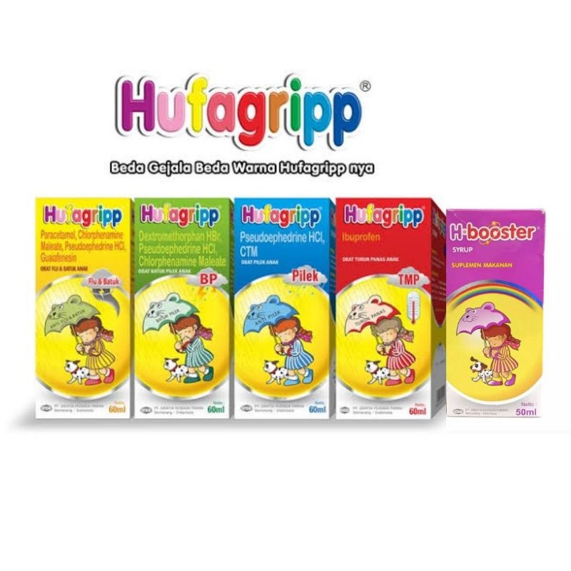 HUFAGRIP TABLET &SYRUP ANAK