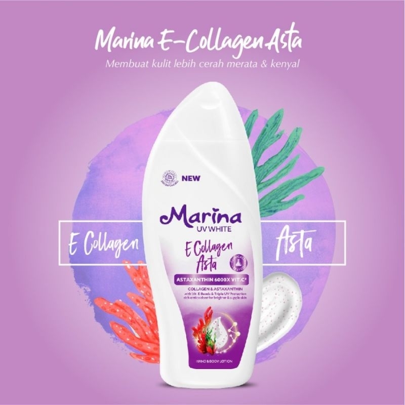 MARINA BODU LOTION UV WHITE E COLLAGEN ASTA