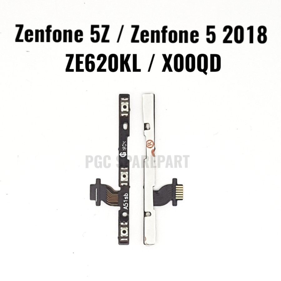 Flexibel Konektor Volume Power On Off Zenfone 5 2018 5Z ZE620KL X00QD