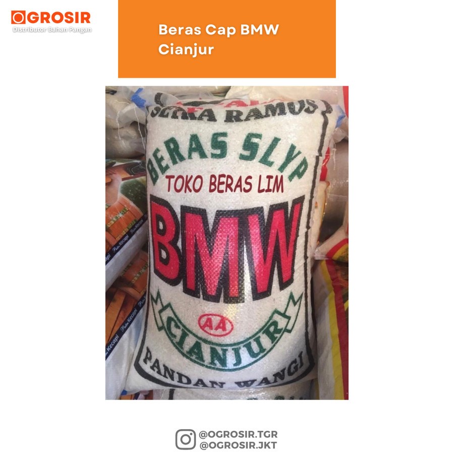 

Beras Cianjur CAP Pandan Wangi BMW AA 20Kg