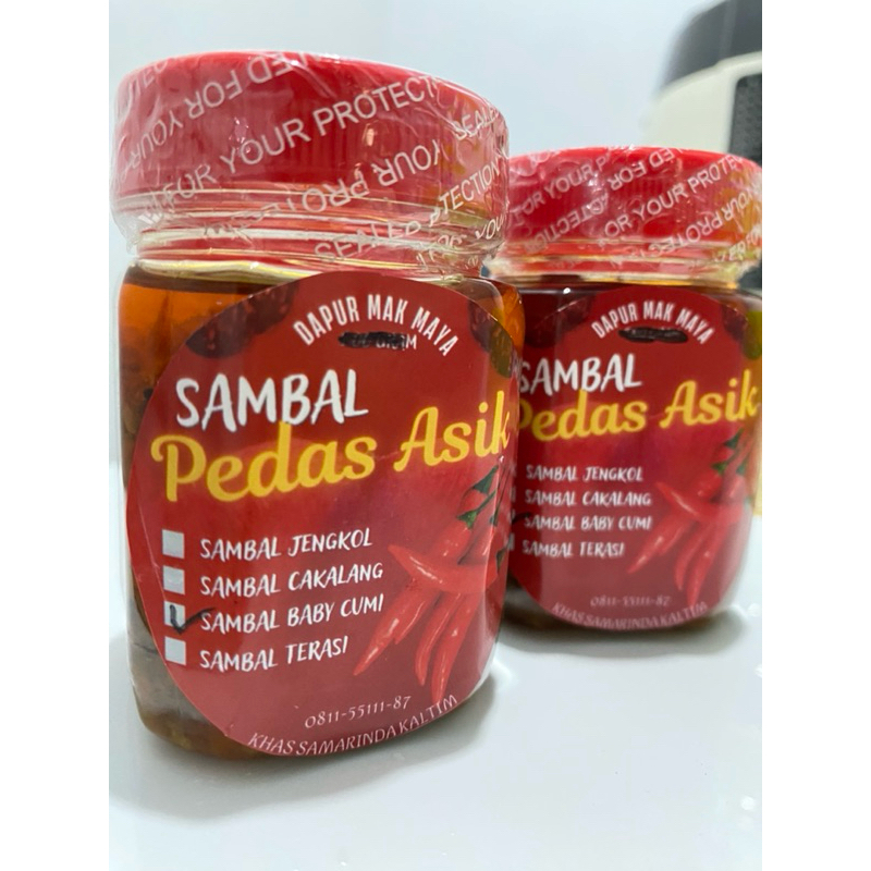 

Sambal terasi / 150Gram / pedas /khas kaltim