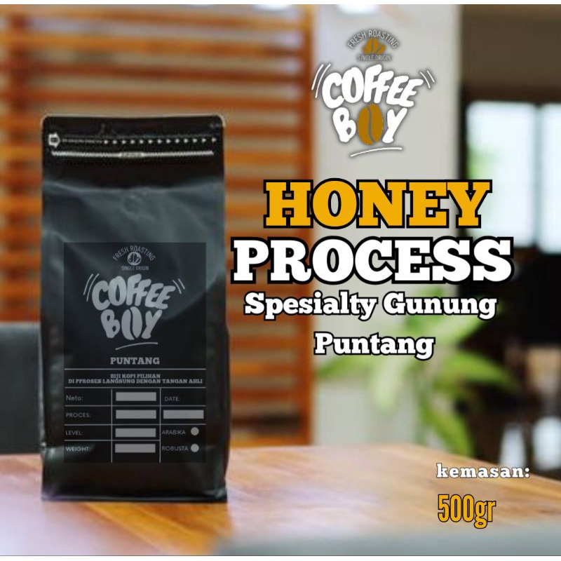 

HONEY PROCESS SPECIALTY GUNUNG PUNTANG KEMASAN 500gr