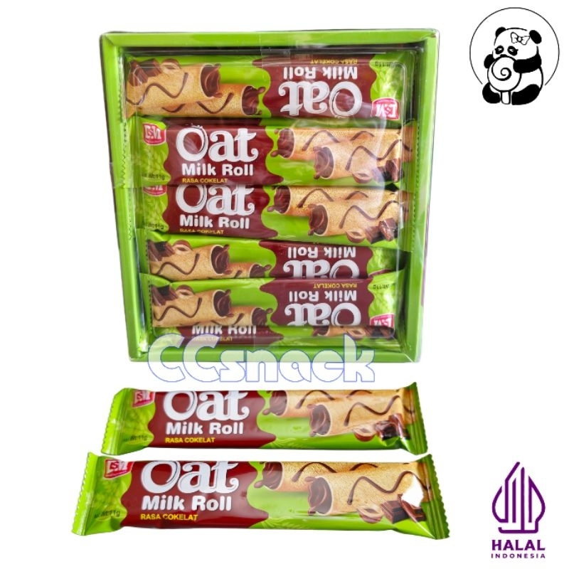 

DSM OAT MILK ROLL HIJAU BOX ISI 30