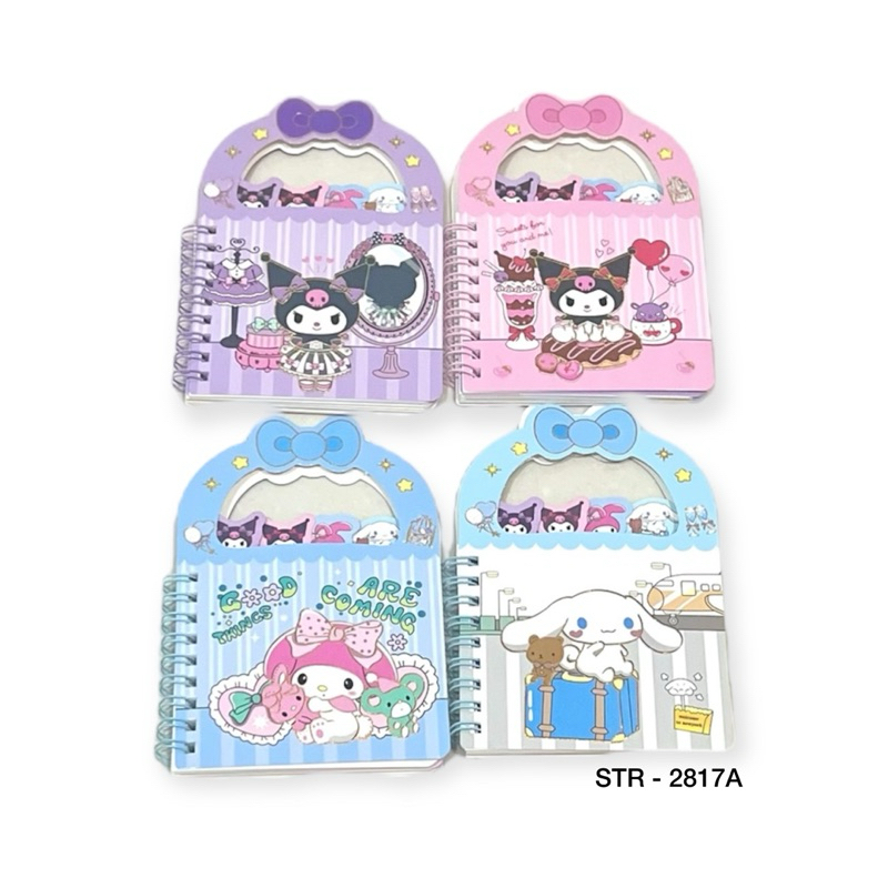 

Notebook Ring Sanrio / Notebook Lucu Motif / Mini Book Anak (STR-2817A)