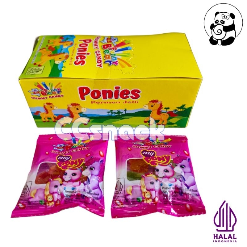 

FUNNY BEAR PONIES BOX ISI 12