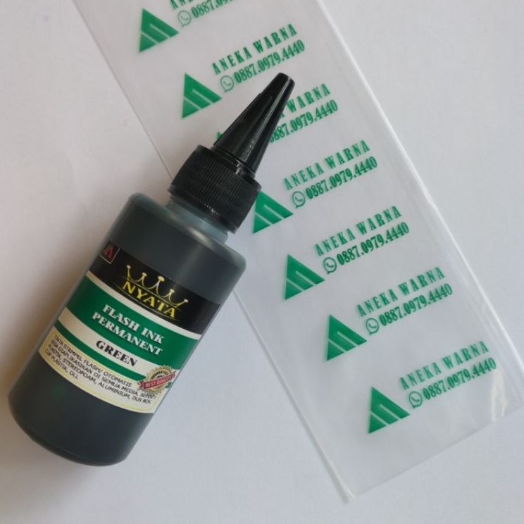 

Diskon Heboh TINTA PERMANENT UNTUK STEMPEL FLASH OTOMATIS MEDIA PLASTIK isi 1 ml