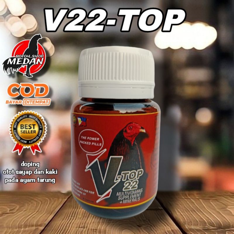 V22-TOP DOPING AYAM TAJI ORIGINAL FILIPINA