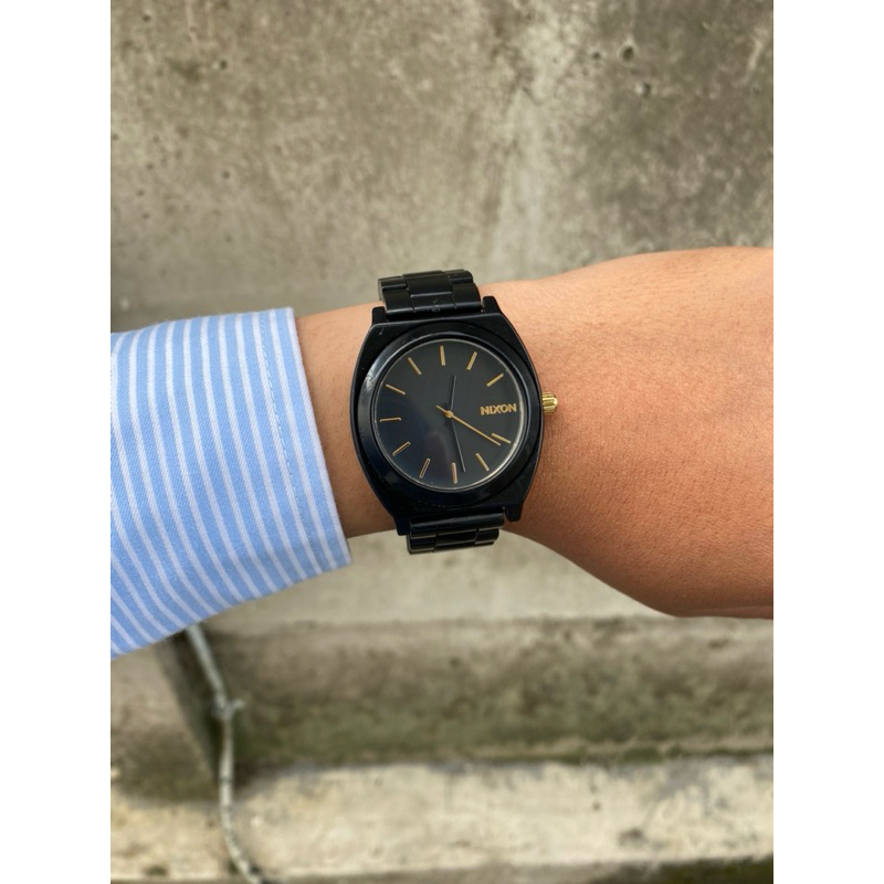 Nixon Time Teller Acetate All Black