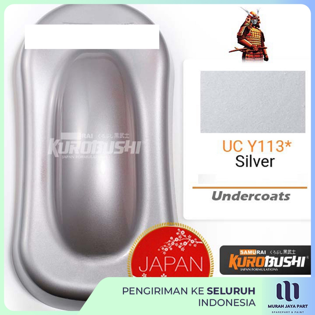 UC-Y113 SILVER UNDERCOATS SAMURAI PAINT
