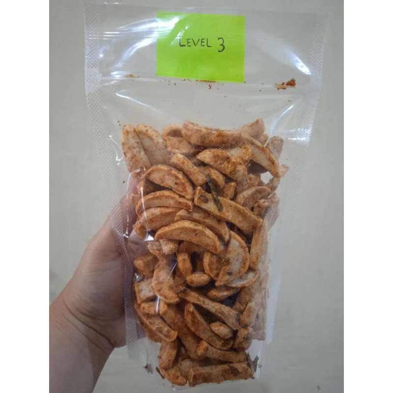 

Basreng Pedas manis 250gr level 1-5