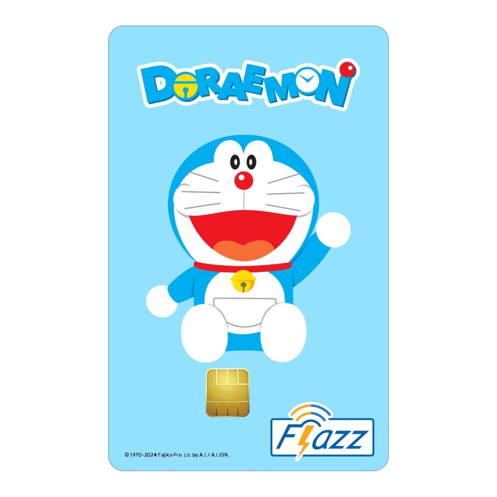 KARTU FLAZZ BCA GEN2 ASLI BUKAN CUSTOM MOTIF DORAEMON